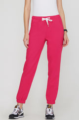Zdravotnícke nohavice jogger - FUCHSIA