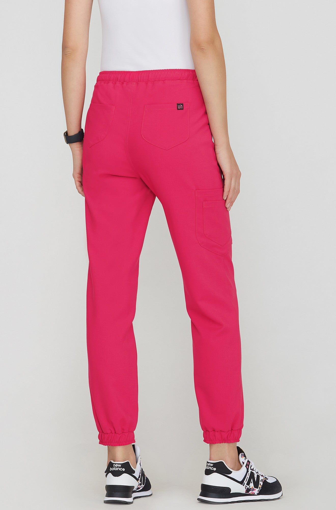 Zdravotnícke nohavice jogger - FUCHSIA