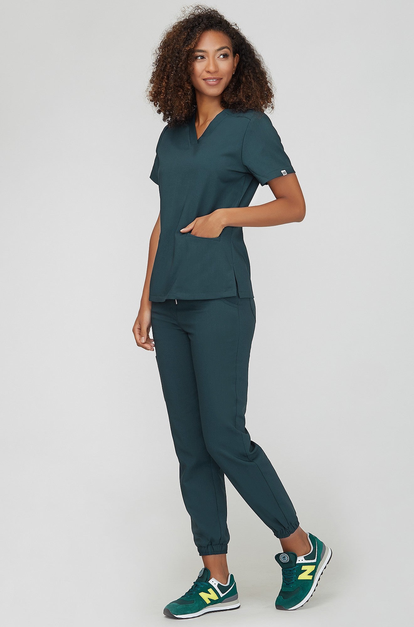 Medical joggers - FOREST GREEN