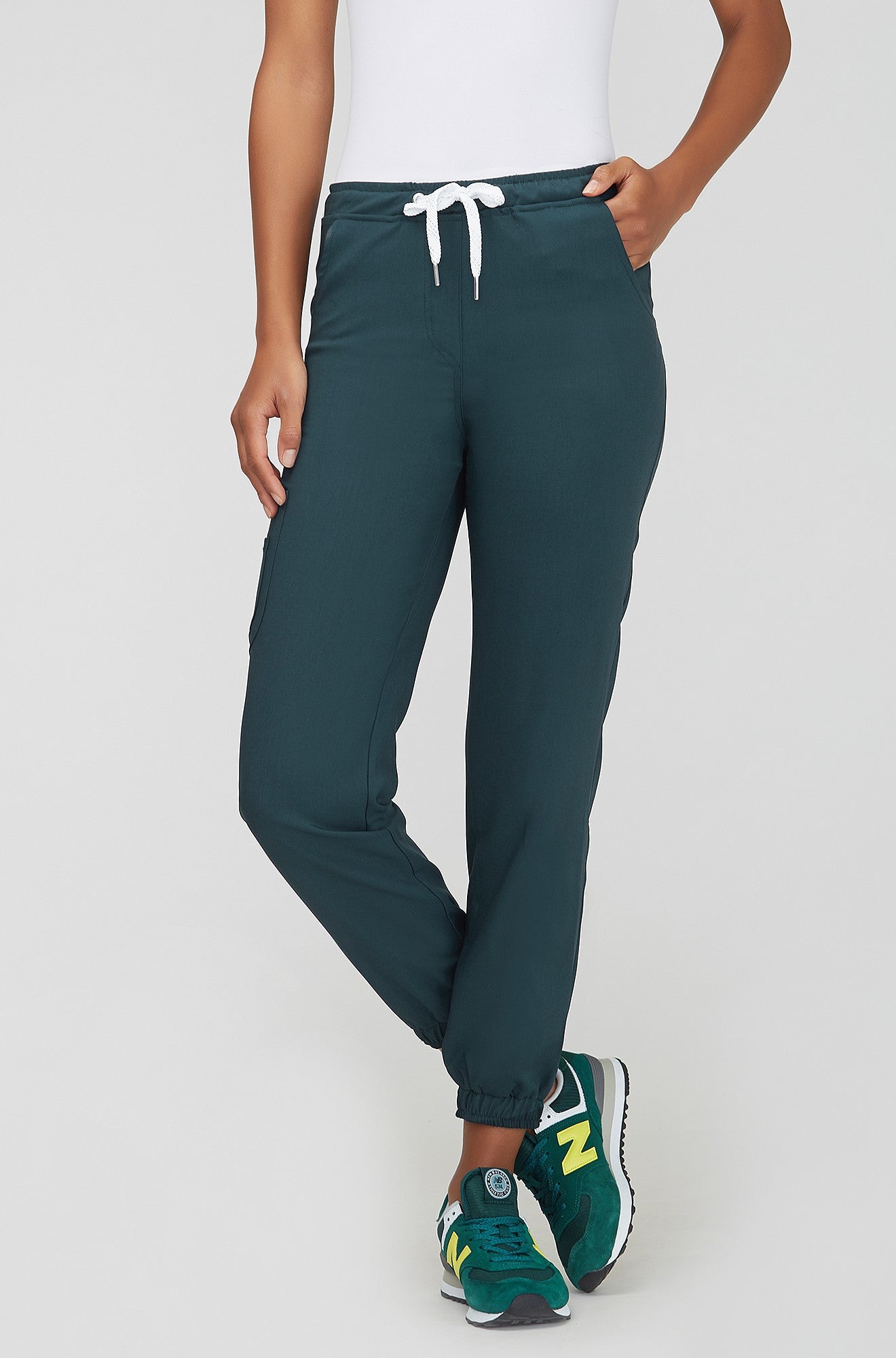 Medical joggers - FOREST GREEN