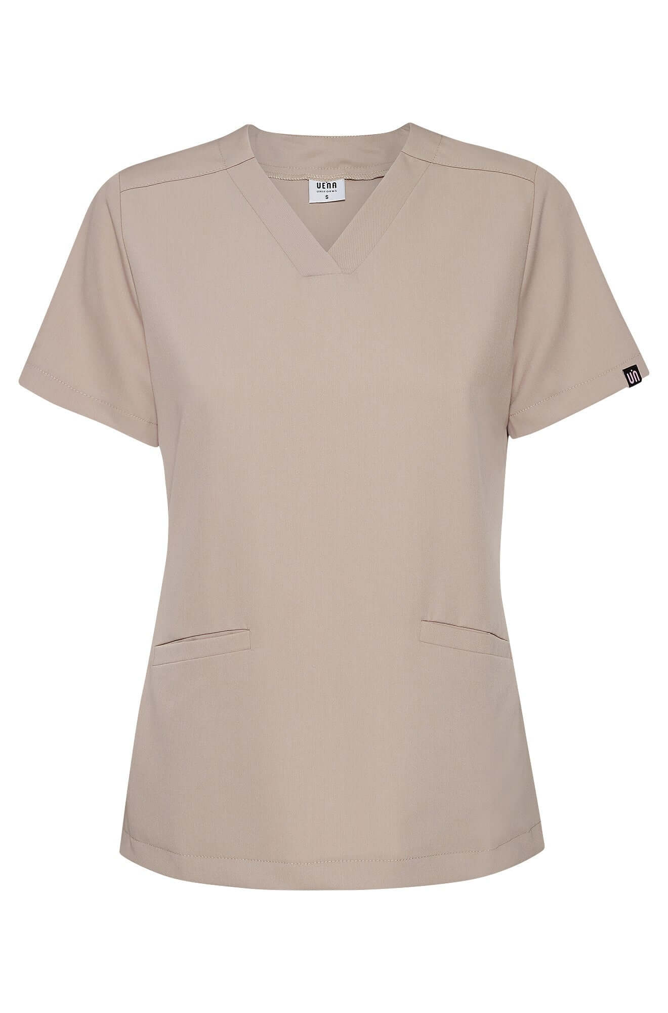 Bluza medyczna EMILY scrubs - LATTE