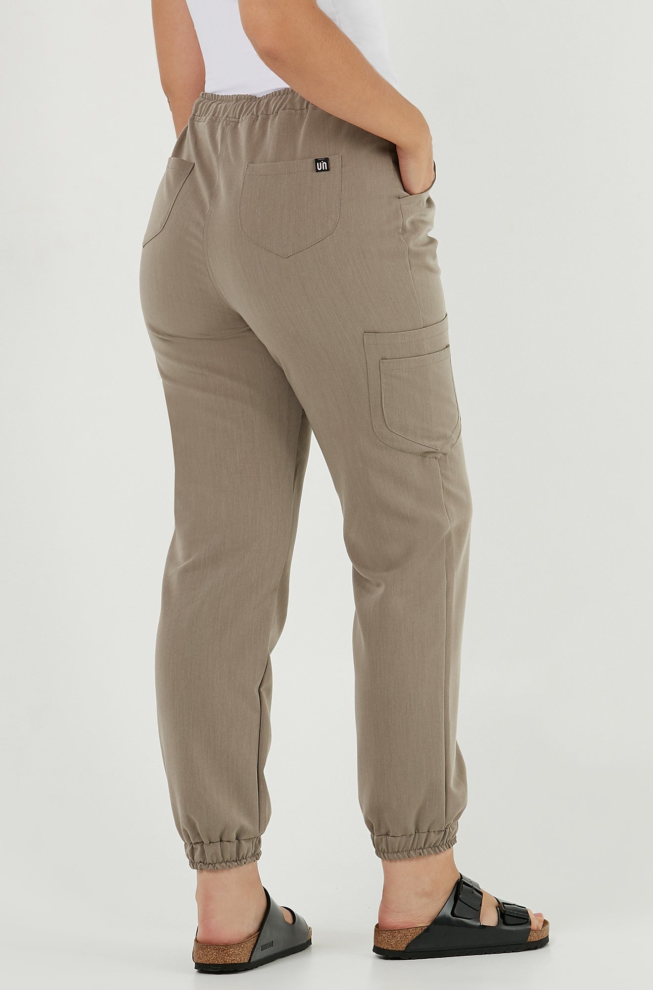 Zdravotnické jogger kalhoty - VELVET MOCHA
