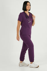 Zdravotnické jogger kalhoty - ROYAL PLUM