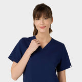 DAMSKA MEDYCZNA BLUZA EMILY NAVY VENA UNIFORMY