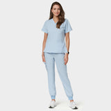 Zdravotní mikina EMILY scrubs - BABY BLUE