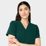 Bluza medyczna EMILY scrubs -MOSS GREEN