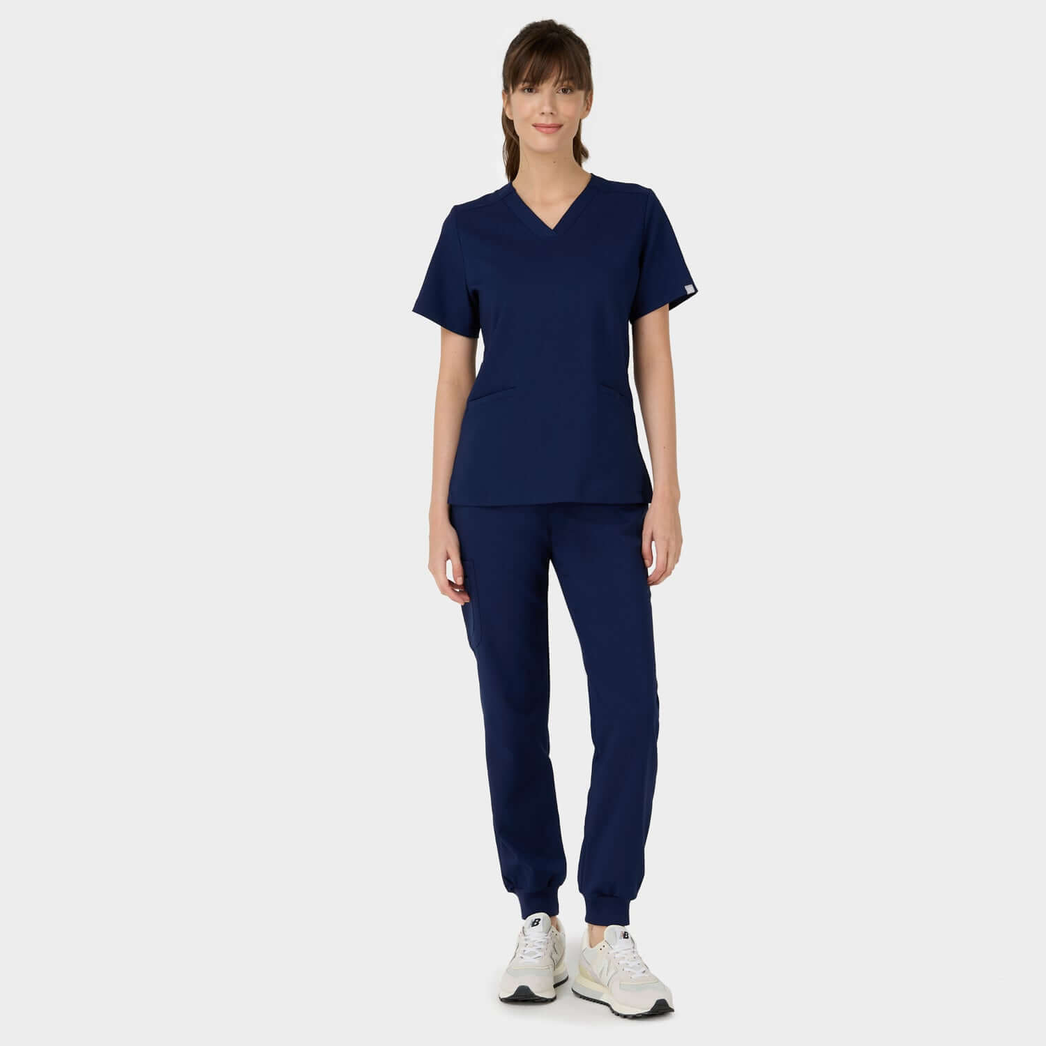 EMILY scrubs medical sweatshirt - NAVY