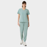 EMILY scrubs medical sweatshirt - SAGE GREEN