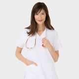Zdravotní mikina EMILY scrubs - WHITE