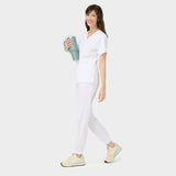 Zdravotnícke nohavice jogger - WHITE