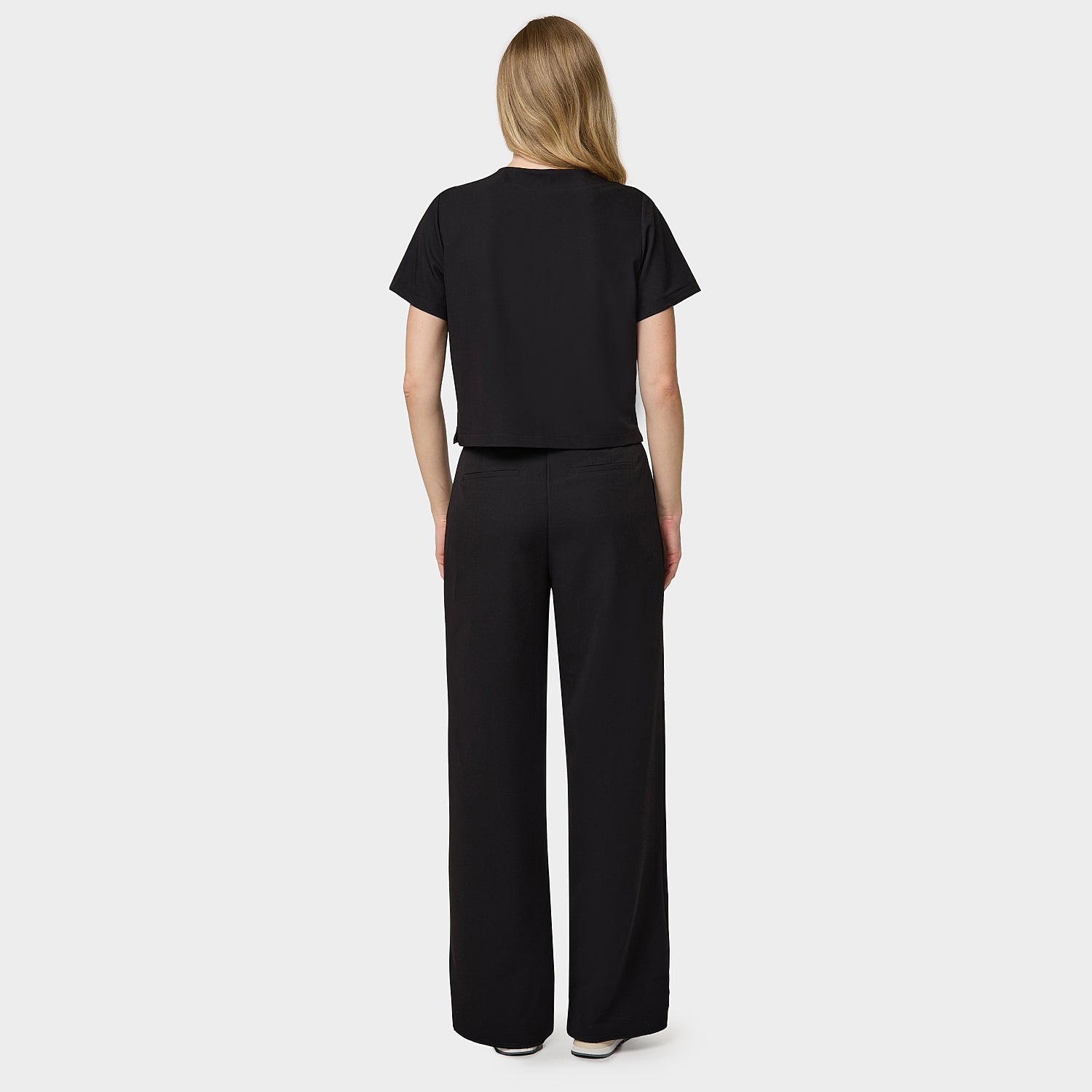GAJA women's medical blouse - BLACK