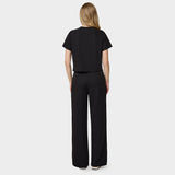 GAJA women's medical blouse - BLACK