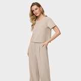 GAJA women's medical blouse - LATTE