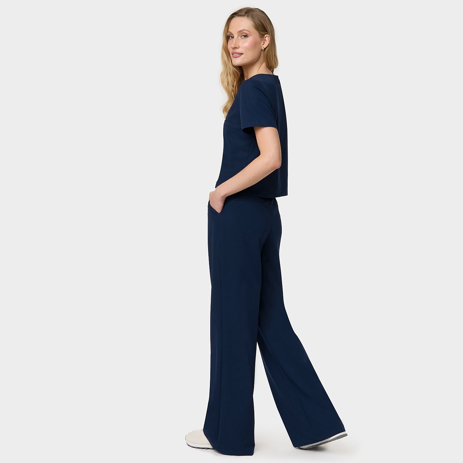 Dámska zdravotnícka blúzka GAJA - NAVY