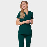 KATE medical apron - MOSS GREEN