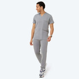 Men's medical sweatshirt LOGAN - MISTY GRAY