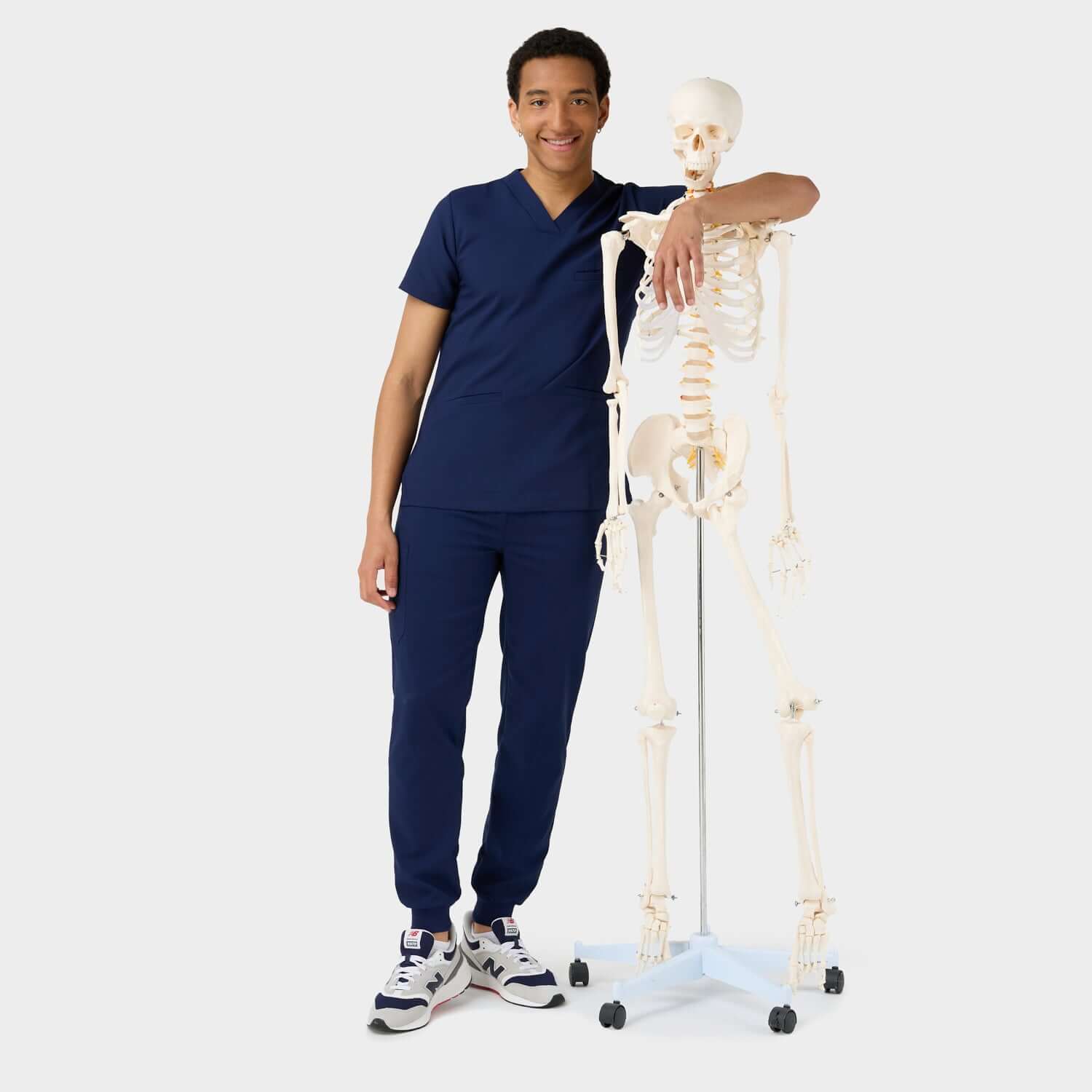 Men's medical sweatshirt LOGAN - NAVY