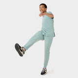 Men's medical sweatshirt LOGAN - SAGE GREEN