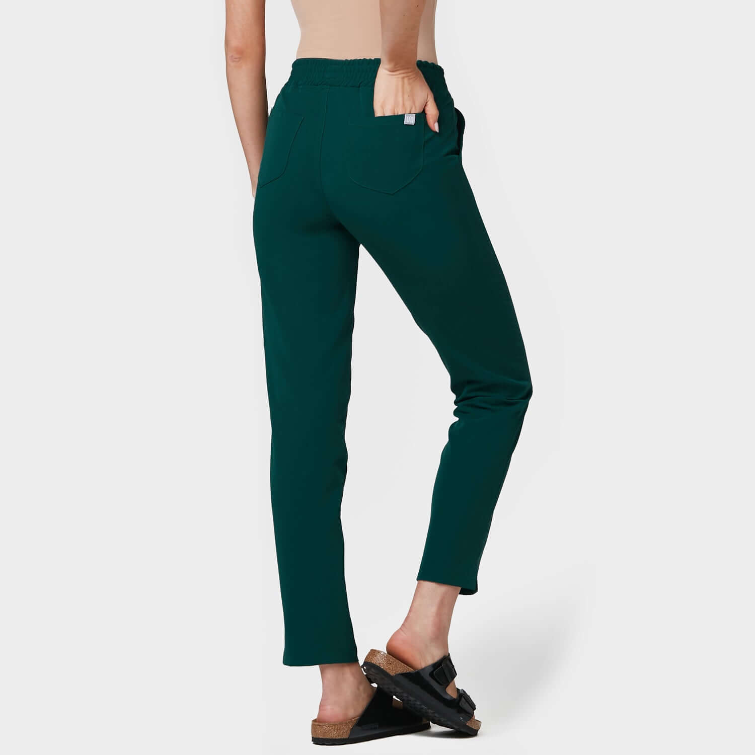 Dámské zdravotní kalhoty - MOSS GREEN