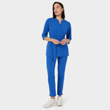 Zdravotnická halenka SOPHIA s rukávy 3/4 - ROYAL BLUE