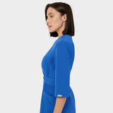 Zdravotnická halenka SOPHIA s rukávy 3/4 - ROYAL BLUE
