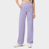 Dámské široké zdravotnické kalhoty - SOFT LILAC